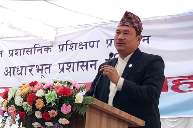 देश बनाउने जिम्मा मेरो पनि हो भनेर लाग्नुहोस्– मन्त्री मोदी