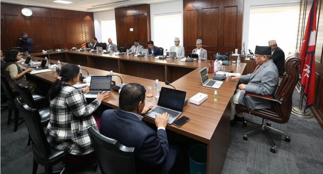 सरकारले नेपाल चीन सिमानाको स्तम्भ पुनःस्थापनाका लागि टोली गठन गर्ने