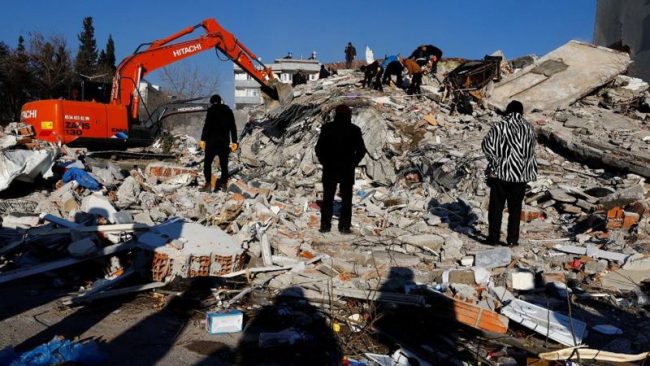 टर्की र सिरियामा भूकम्पका कारण ज्यान गुमाउनेको सङ्ख्या ११ हजार भन्दा बढी