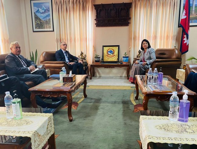 भारतसँग विकास सहायता र कनेक्टिविटीको विषयमा कुरा गरेका छौँः मन्त्री राई