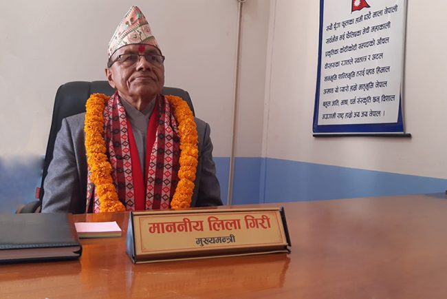 लुम्बिनी प्रदेश मुख्यमन्त्रीले ११ गते विश्वासको मत लिने