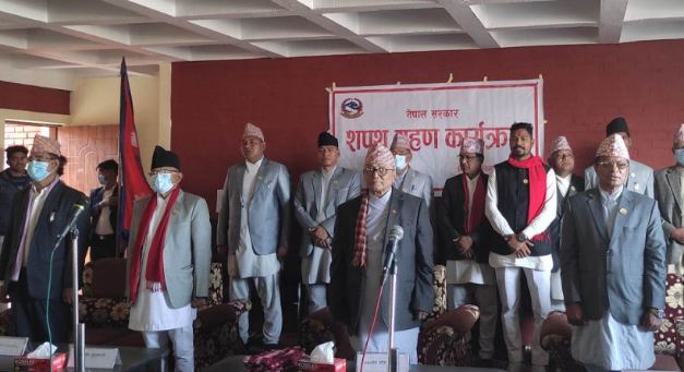 लुम्बिनी प्रदेशका नवनियुक्त मन्त्रीले लिए शपथ