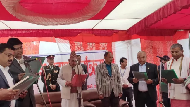 मधेस प्रदेशमा १५ जनाको जम्बो मन्त्रिपरिषद गठन