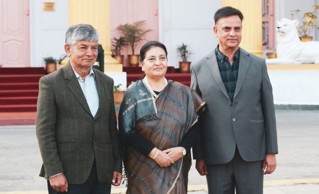 राष्ट्रपति भण्डारीले हेरिन् ‘महापुरुष’