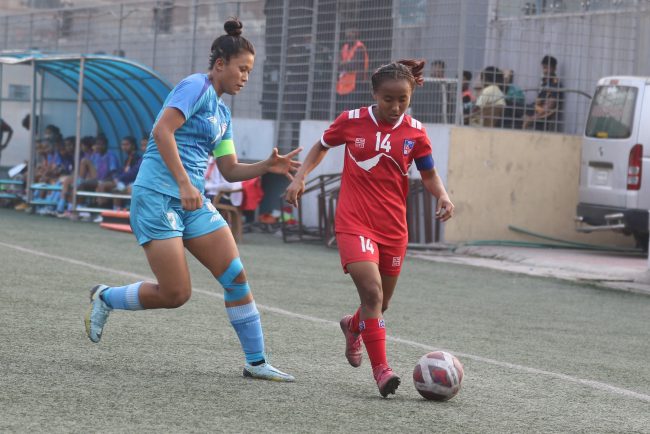 भारतलाई हराउँदै नेपाल महिला यु–२० च्याम्पिनसिपको फाइनलमा