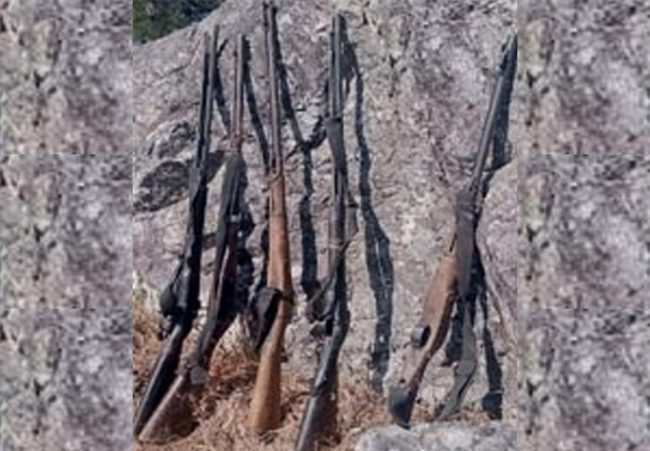 ओढारमा ५ नाल भरुवा बन्दुक फेला