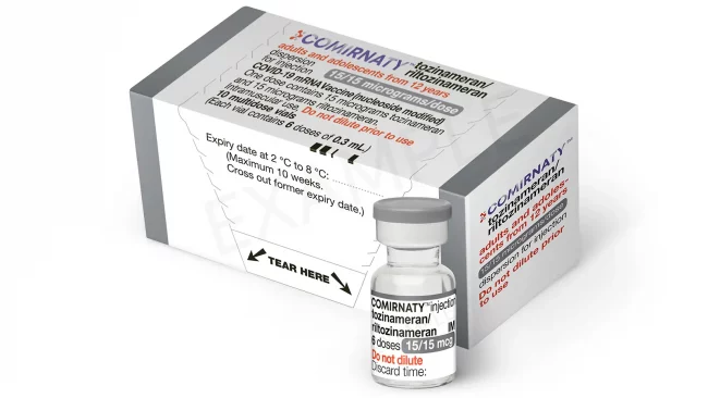 फाइजरको नयाँ बाइभ्यालेन्ट खोपको साढे ३ लाख डोज नेपाल आइपुग्यो