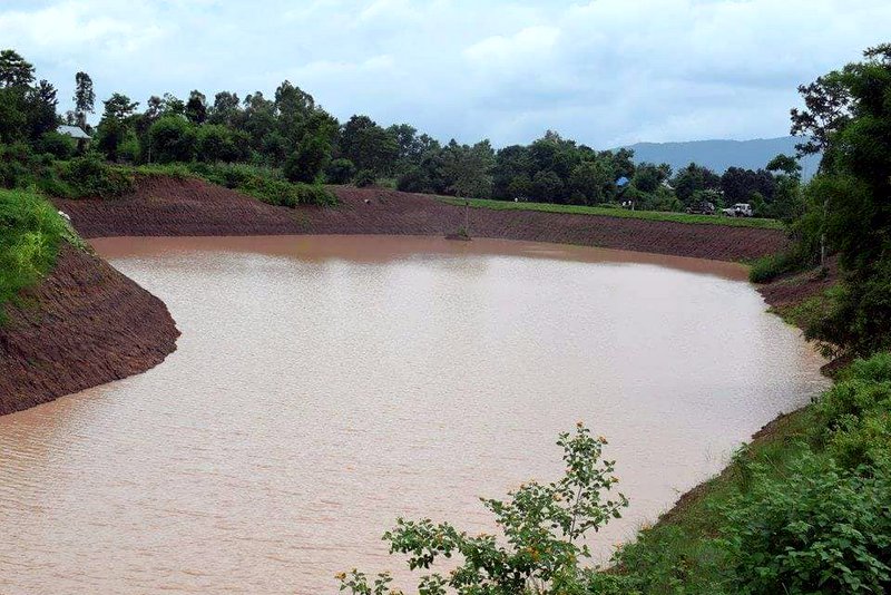 घोराहीमा जलाशयका माध्यमबाट खेतबारी सिञ्चित गरिँदै