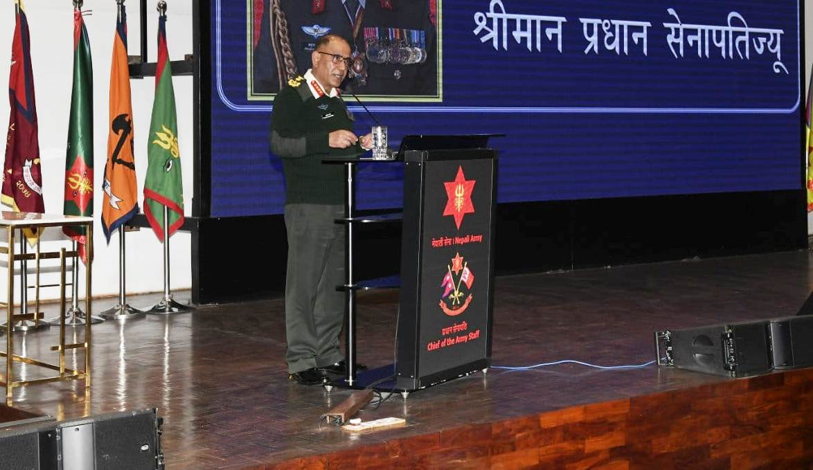 सेनाको भूमिका, कर्तव्य तथा जिम्मेवारी संविधानबाटै निर्देशित छ : प्रधानसेनापति