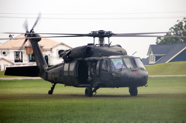 अमेरिकी सेनाको ब्ल्याक हक हेलिकप्टर दुर्घटना
