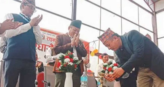 राइनास नगरपालिकाको साढे १६ करोड खर्च