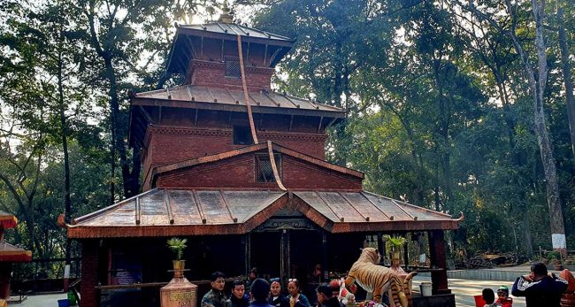 जीर्णाेद्धारपछि चिटिक्क कालिका मन्दिर