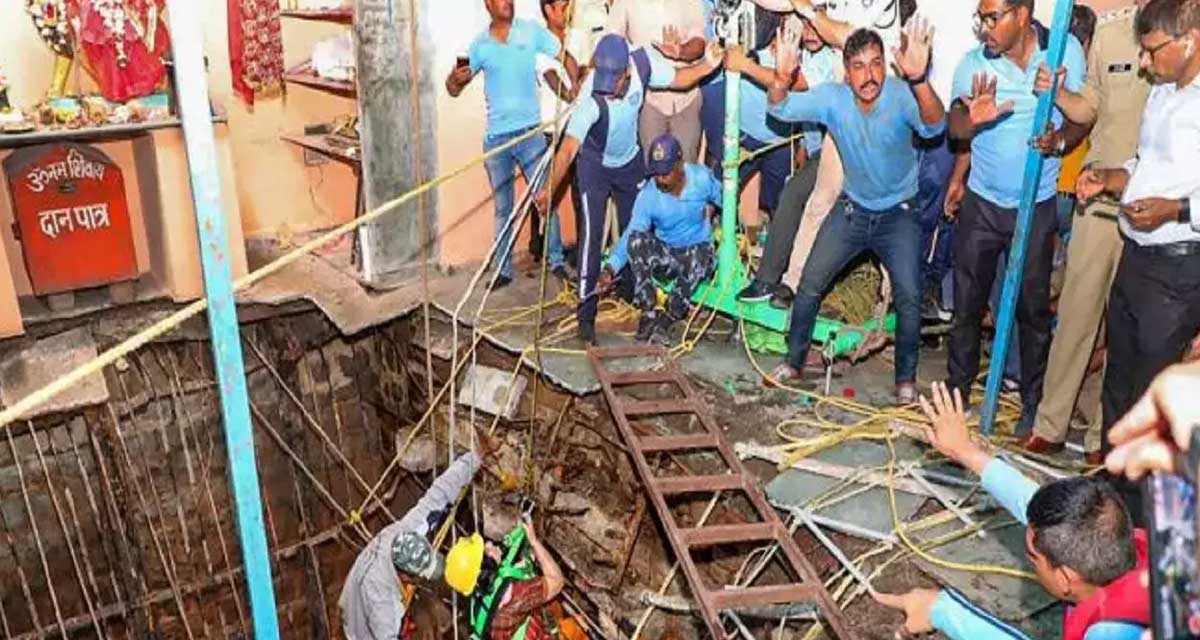 इन्दोर मन्दिर दुर्घटना : छत्तीस जनाको मृत्यु, मन्दिर प्रशासनविरुद्ध मुद्दा दर्ता