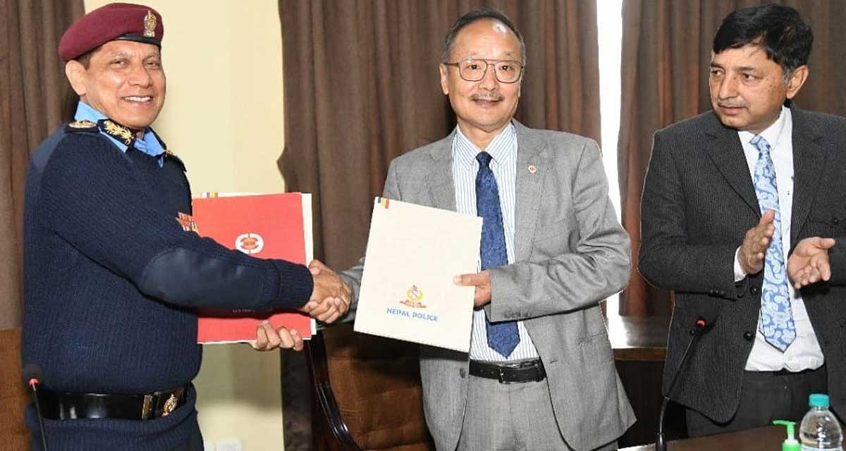 ‘नेपाल प्रहरी-एभरेष्ट बैंक छात्रवृत्ति अक्षय कोष’ स्थापना