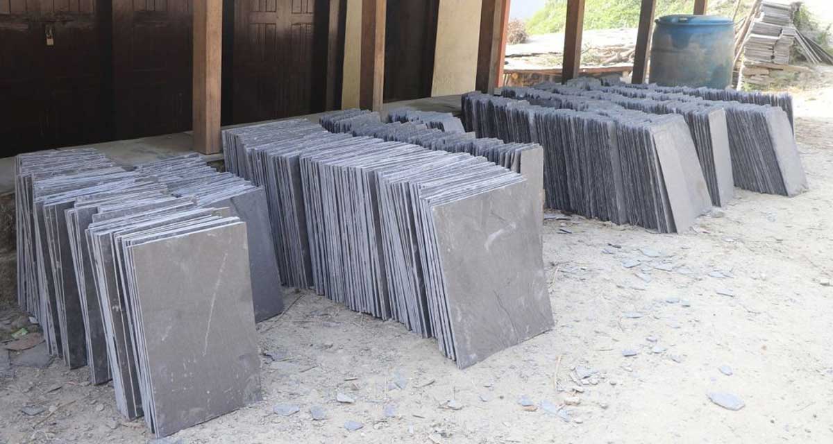 ‘स्लेट ढुङ्गा’को माग बढ्यो