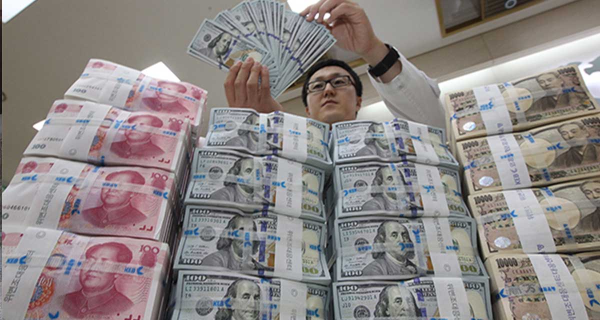 दक्षिण कोरियाको विदेशी मुद्रा सञ्चिति फेब्रुअरीमा घट्यो