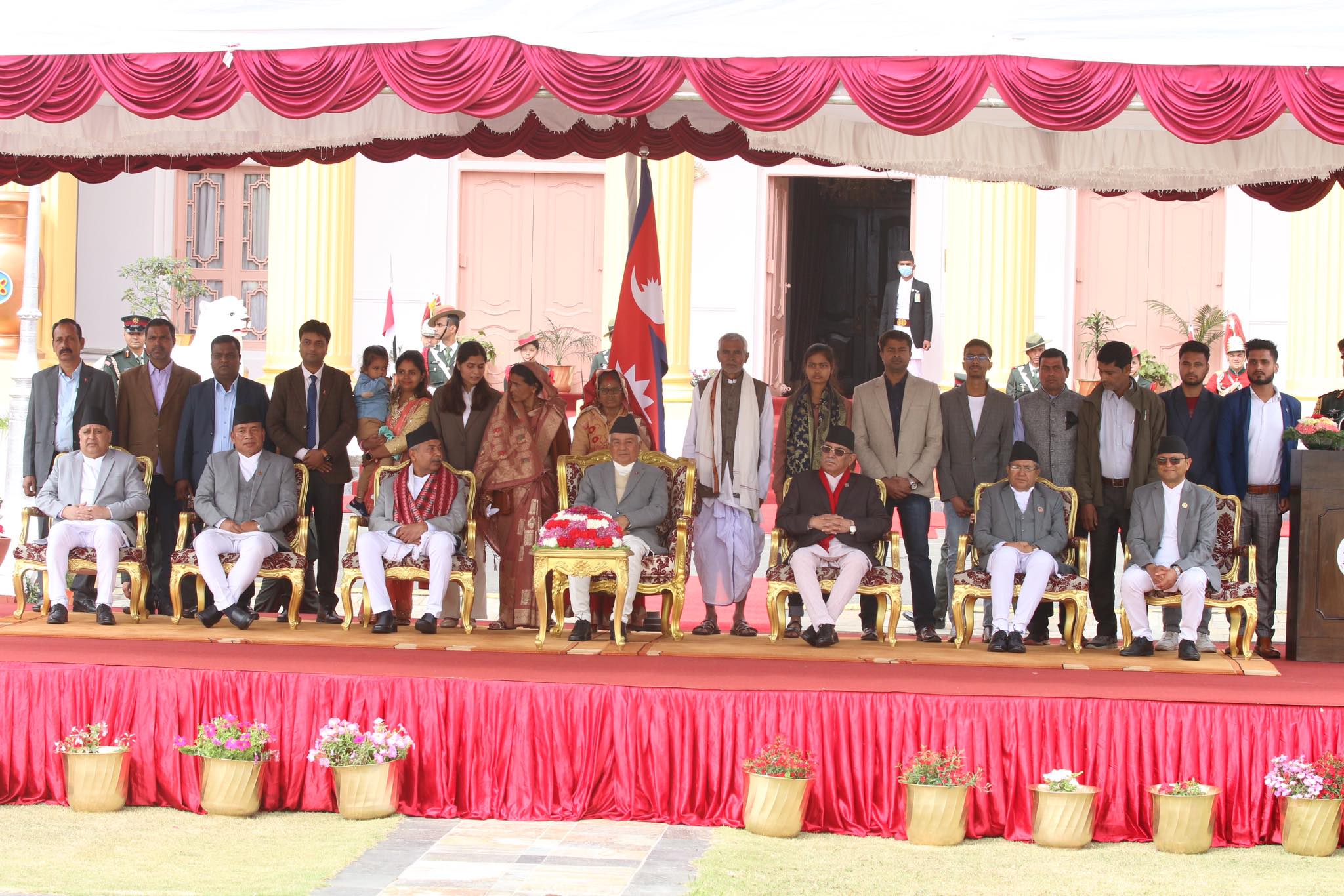 उपराष्ट्रपति निवासको सुखसयल चम्पालाई फिक्का