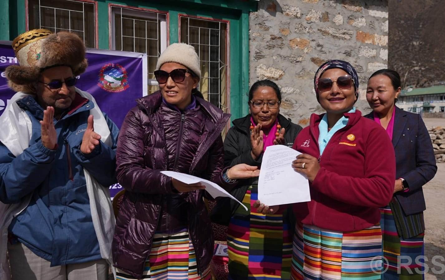 जलवायु न्यायका लागि खुम्बु क्षेत्रमा रणनीति योजना