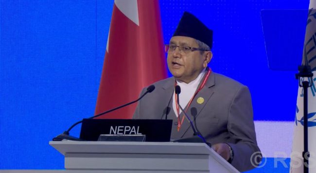 नेपालका राजनीतिक शक्तिहरूको मौलिक पहलले शान्ति स्थापनाः सभामुख घिमिरे