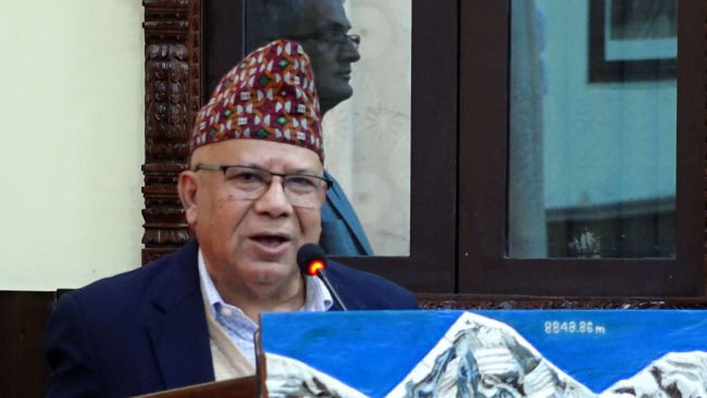छुवाछुतमुक्त राष्ट्र घोषणालाई कार्यान्वयन गर्न सकेका छैनौं : अध्यक्ष नेपाल