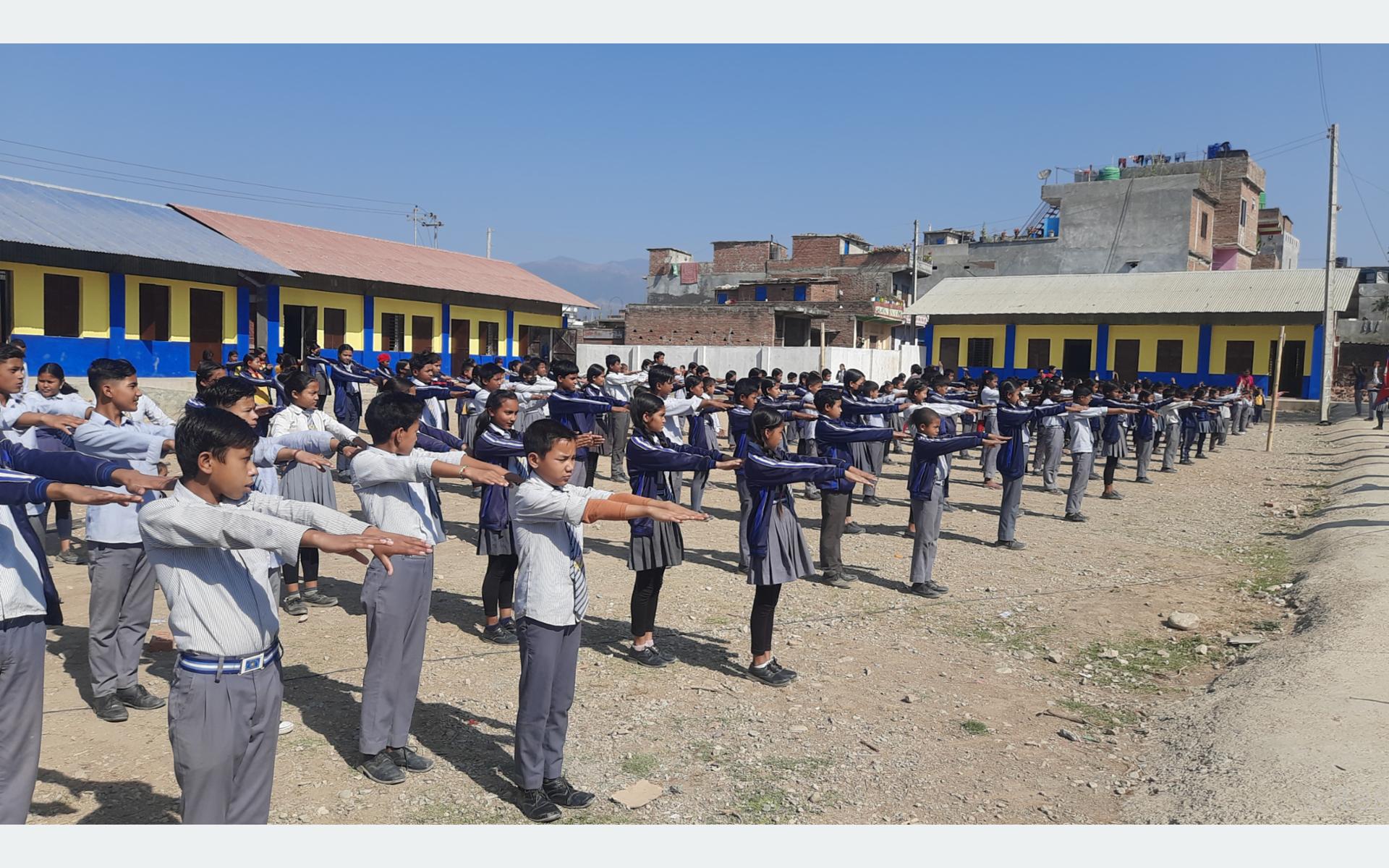 सुकुम्वासीका छोराछोरीले पढ्ने नमूना विद्यालय