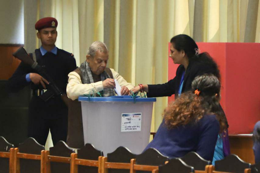 राष्ट्रपति पदको निर्वाचनमा कति खस्यो मत ?