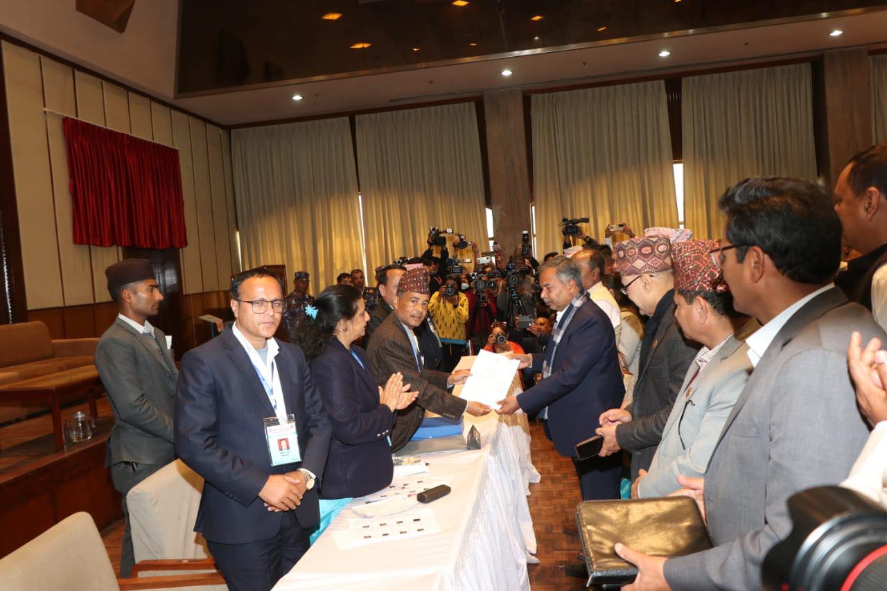 उपराष्ट्रपतिका लागि चार जनाको उम्मेदवारी, जसपाबाट दुई जनाले गरे मनोनयन दर्ता