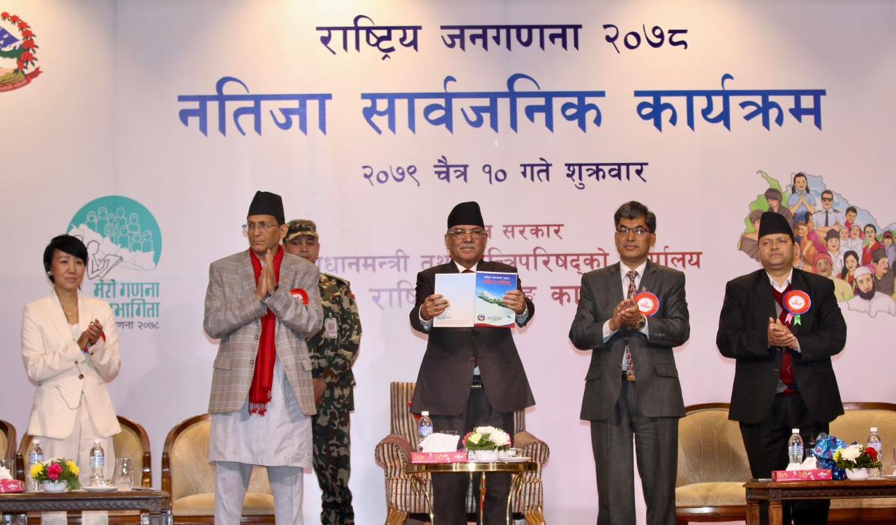 नेपालको जनसंख्या २ करोड ९१ लाख