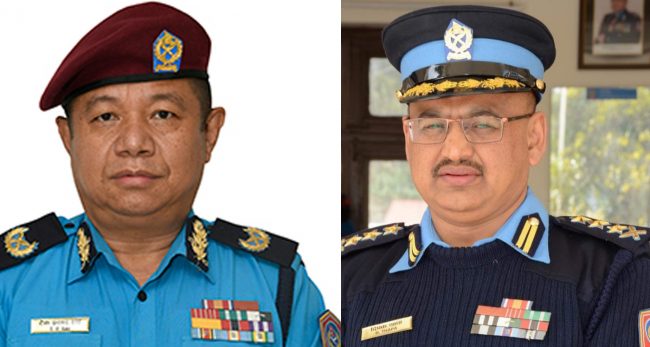 ३० वर्षे हटाएर अहिलेकै आइजीपीले निरन्तरता नपाउने, नयाँ आइजीपीमा थापा र राईको प्रतिस्पर्धा