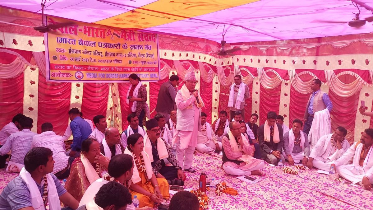 नेपाल-भारत सम्बन्ध प्रगाढ छः माधव नेपाल