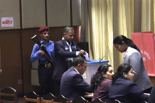 उपराष्ट्रपति निर्वाचन : २२० मत खस्यो