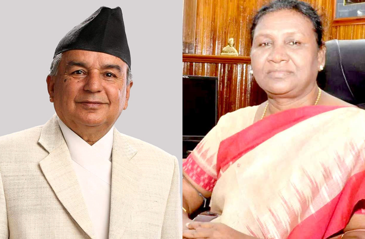 राष्ट्रपति पौडेल र भारतीय समकक्षी मुर्मूबीच टेलिफोन संवाद