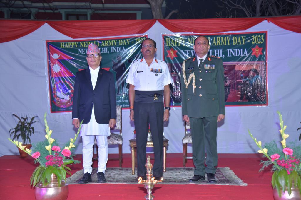 भारतमा मनाइयो नेपाली सेना दिवस, भारतीय डिजीएमआई लेफ्टिनेन्ट जनरलसहित ४५ देशका सैनिक सहचारीको उपस्थिति