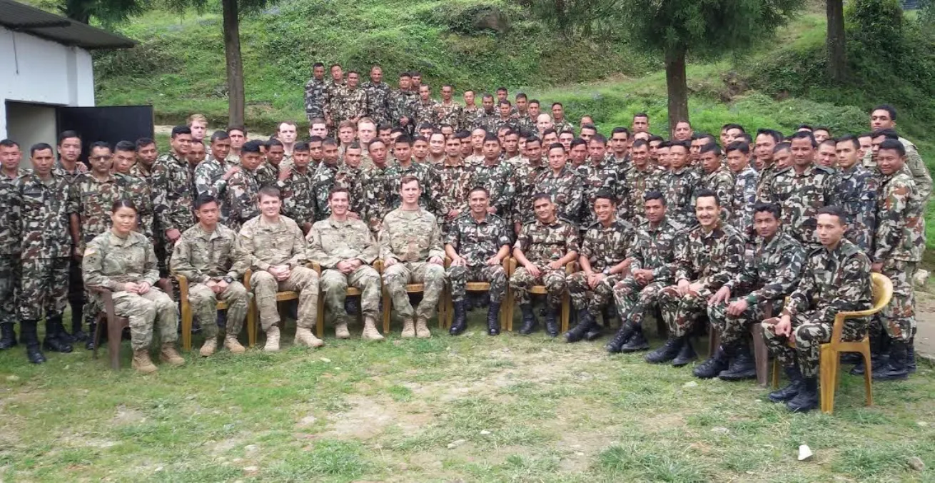 आजबाट नेपाली सेना र अमेरिकी सेनाको संयुक्त बैठक काठमाडाैं