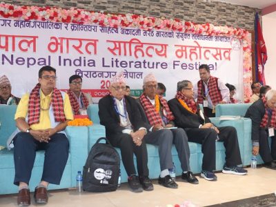 दश बुँदे घोषणापत्रजारी गर्दै नेपाल-भारत साहित्य महोत्सव सम्पन्न