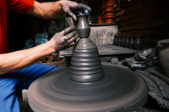 परम्परागत संस्कृतिको झलक, भक्तपुरको पोटरी चौकमा (फोटाहरु)