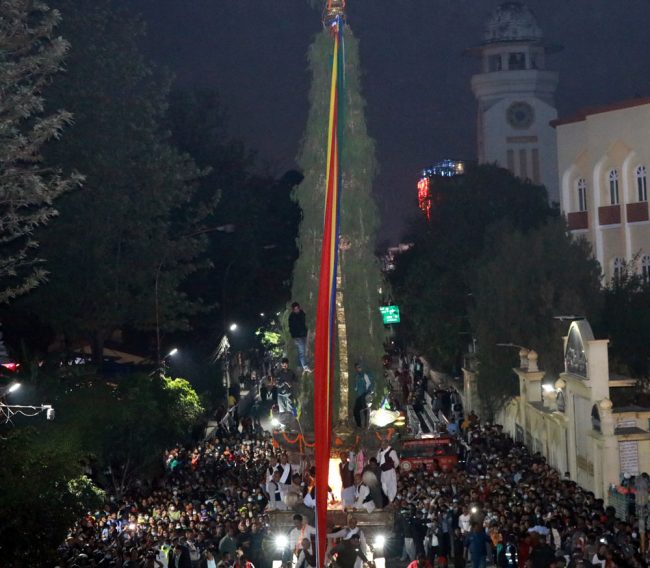 राष्ट्रपतिद्वारा सेतो मच्छेन्द्रनाथको दर्शन