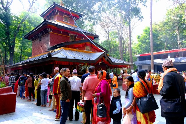 बागलुङ कालिका मन्दिरमा चैते दसैंमा ४० लाख भेटी संकलन