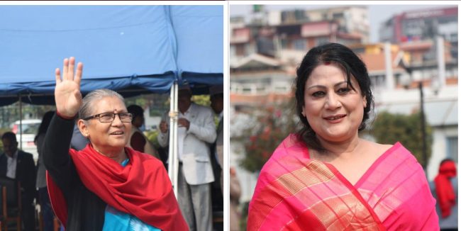 उपराष्ट्रपतिका दुई महिला उम्मेदवार, जसले आफैंलाई मतदान गर्न पाएनन्