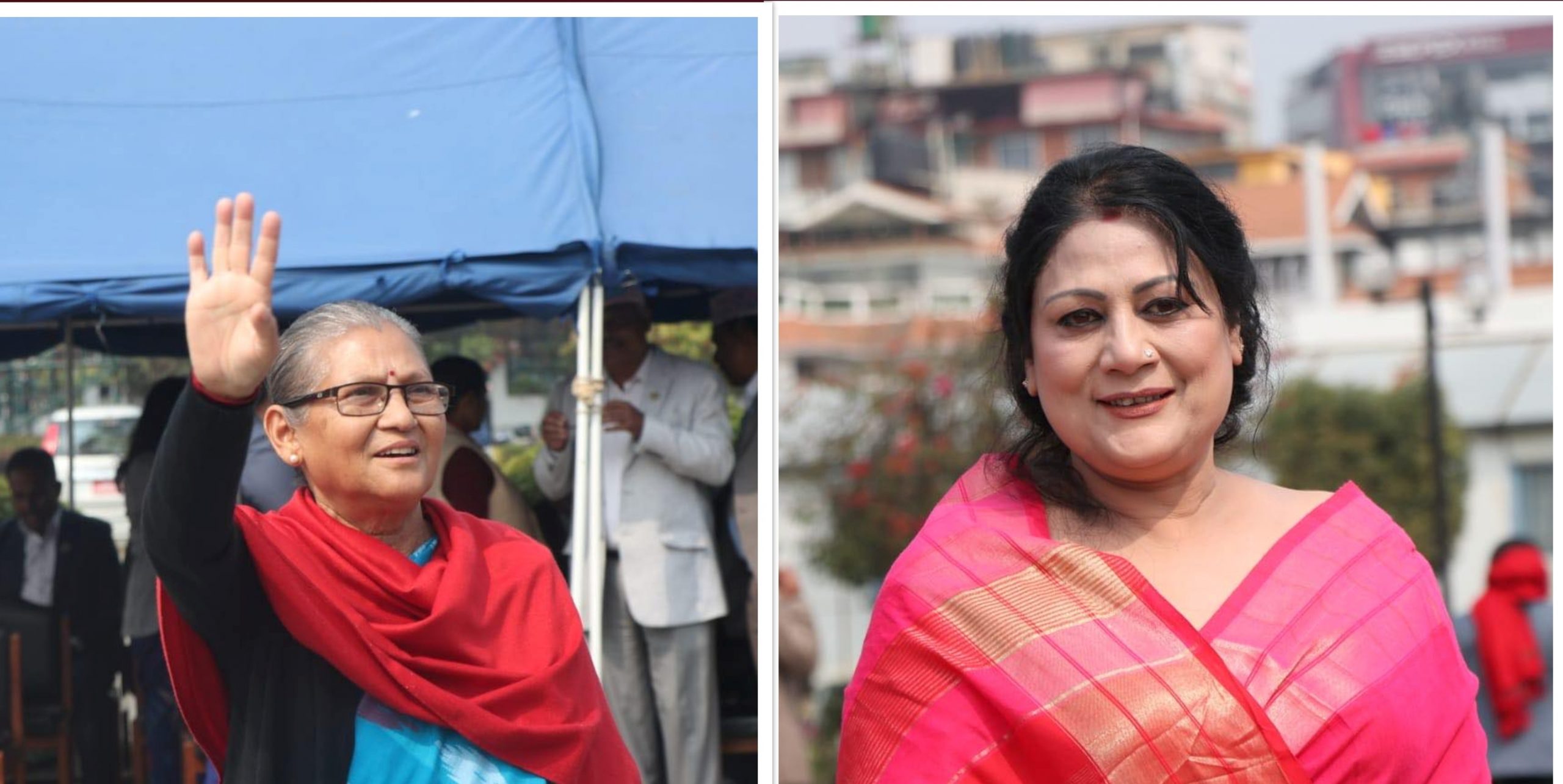 उपराष्ट्रपतिका दुई महिला उम्मेदवार, जसले आफैंलाई मतदान गर्न पाएनन्