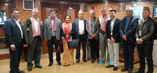 भारत भ्रमणमा सञ्चारमन्त्री शर्मा