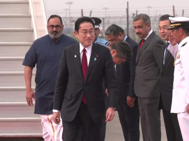 जापानका प्रधानमन्त्री फुमियो किशिदा दुईदिने भारत भ्रमणमा आए