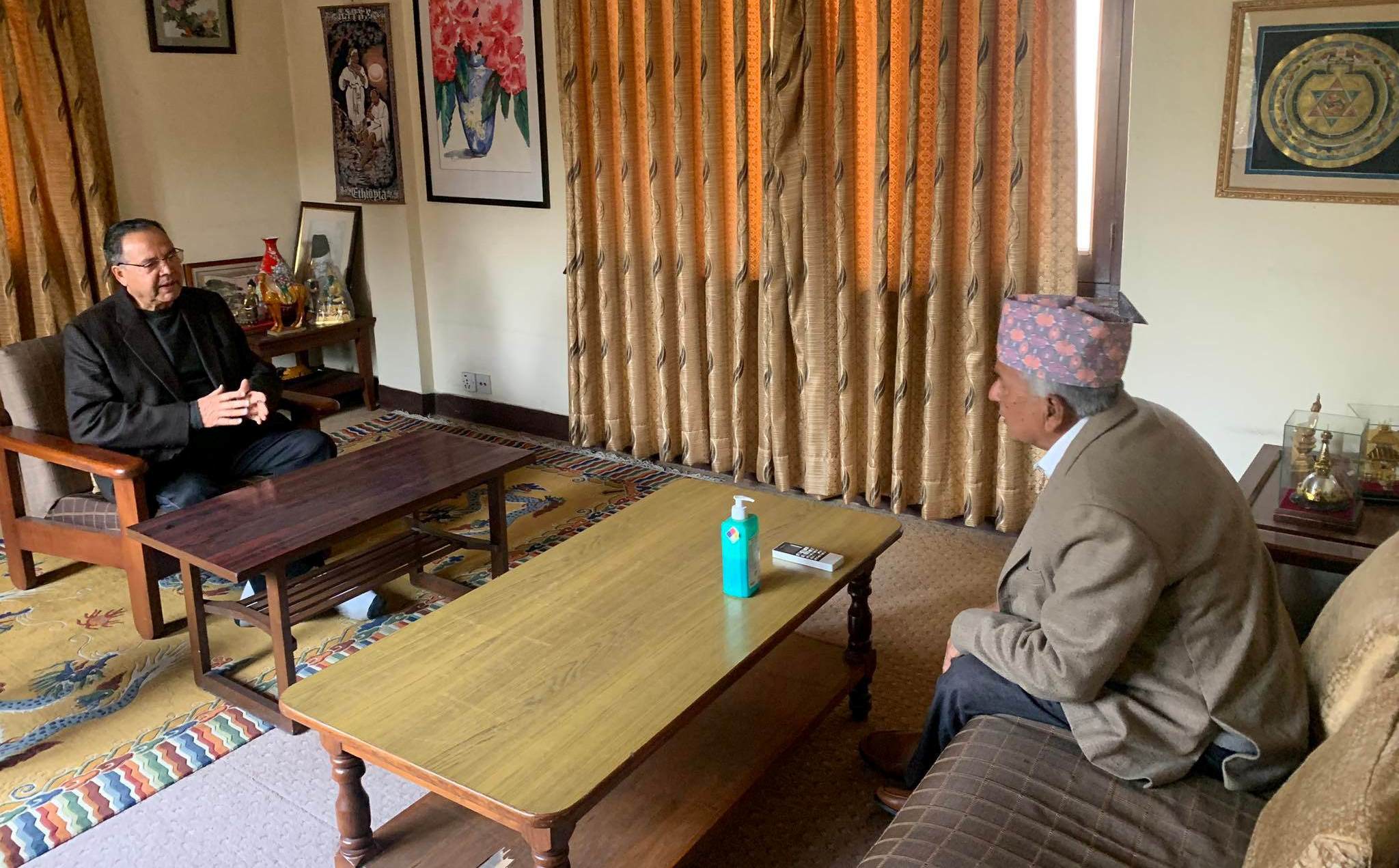 झलनाथ भेट्न डल्लु पुगे रामचन्द्र