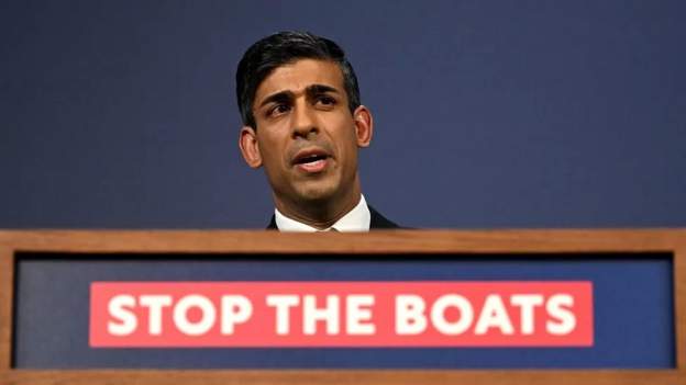 गैरकानुनी तरिकाले बेलायत छिर्न खोज्नेलाई रोक्नु ऋषि सुनकको पहिलो प्राथमिकता