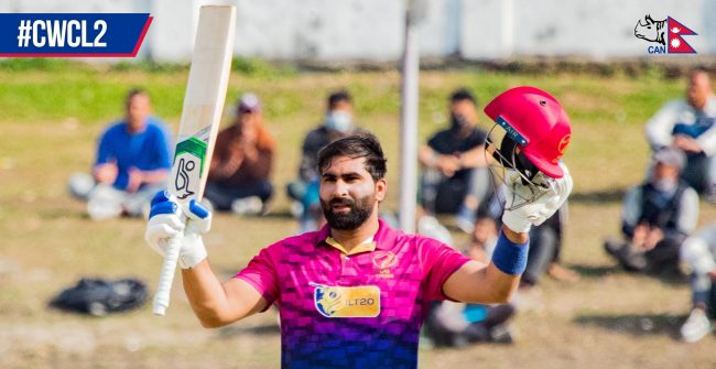 वासिमको शतकमा पीएनजीमाथि युएईको शानदार जित