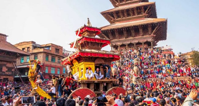 बिस्केट जात्रा : आज बिहान रथलाई गःहिटी पुर्‍याइयो