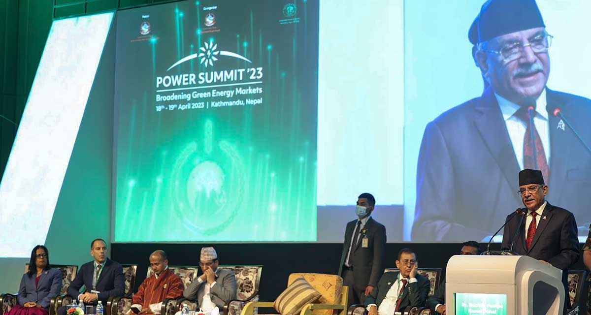 आन्तरिक खपत वृद्धि गर्दै आर्थिक समृद्धिका लागि बिजुलीको निर्यात आवश्यक : प्रधानमन्त्री दाहाल