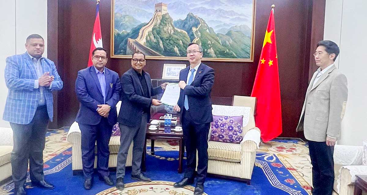 पोखरादेखि चीनका सहरमा सिधा हवाई सम्पर्कका लागि आग्रह