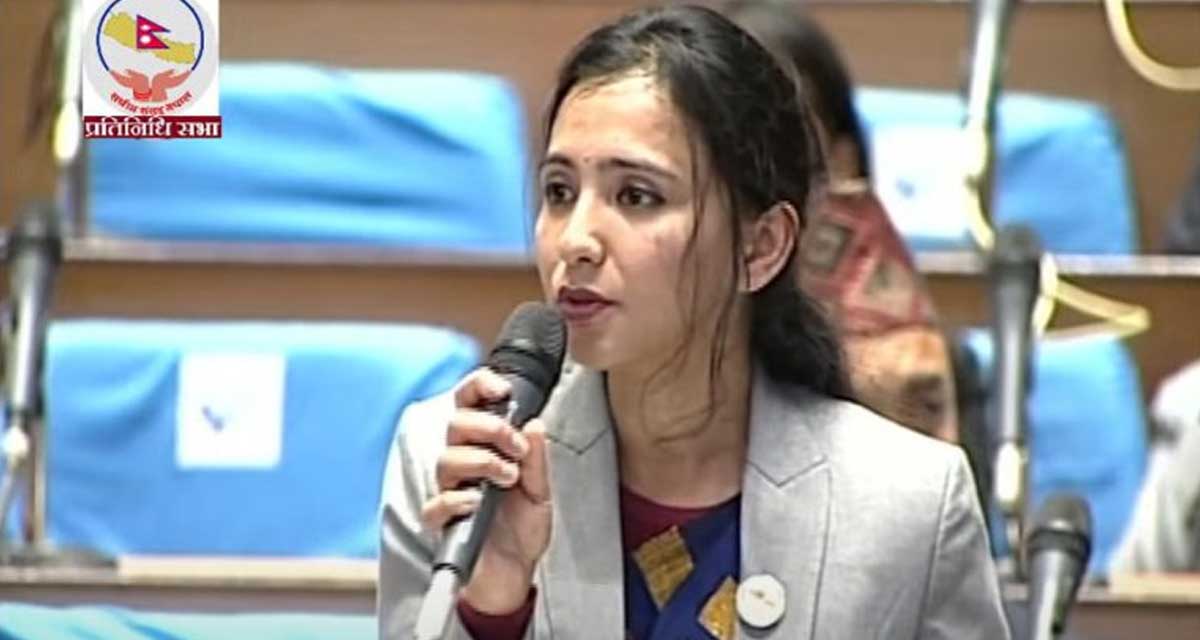 सदनमा उठेका प्रश्न र अवस्थाबारे वेबसाइटमा राख्न डा‍. तोसिमा कार्कीको माग 