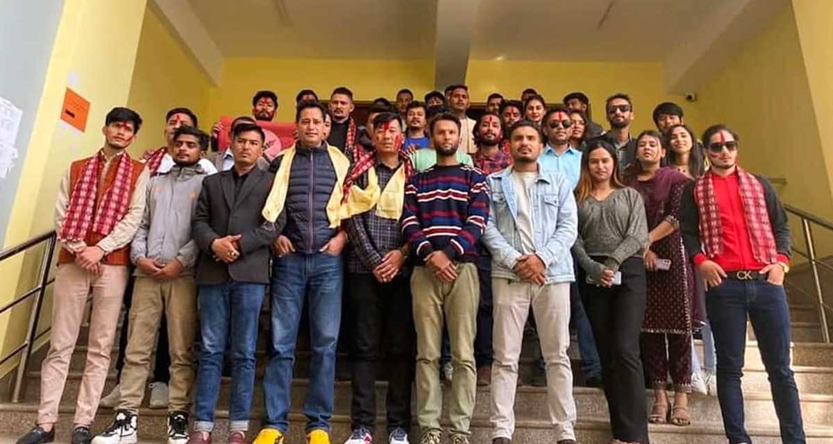 शंकरदेवको नेविसंघ इकाइ अध्यक्षमा विवेक लामा घिसिङ